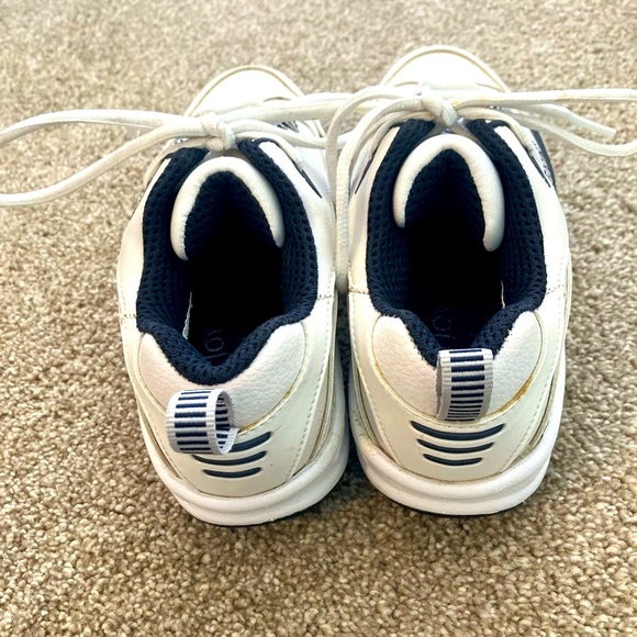 FootJoy Youth White Black Lace Up Golf Shoe Athletic Cleats Size 3 M - Picture 5 of 6